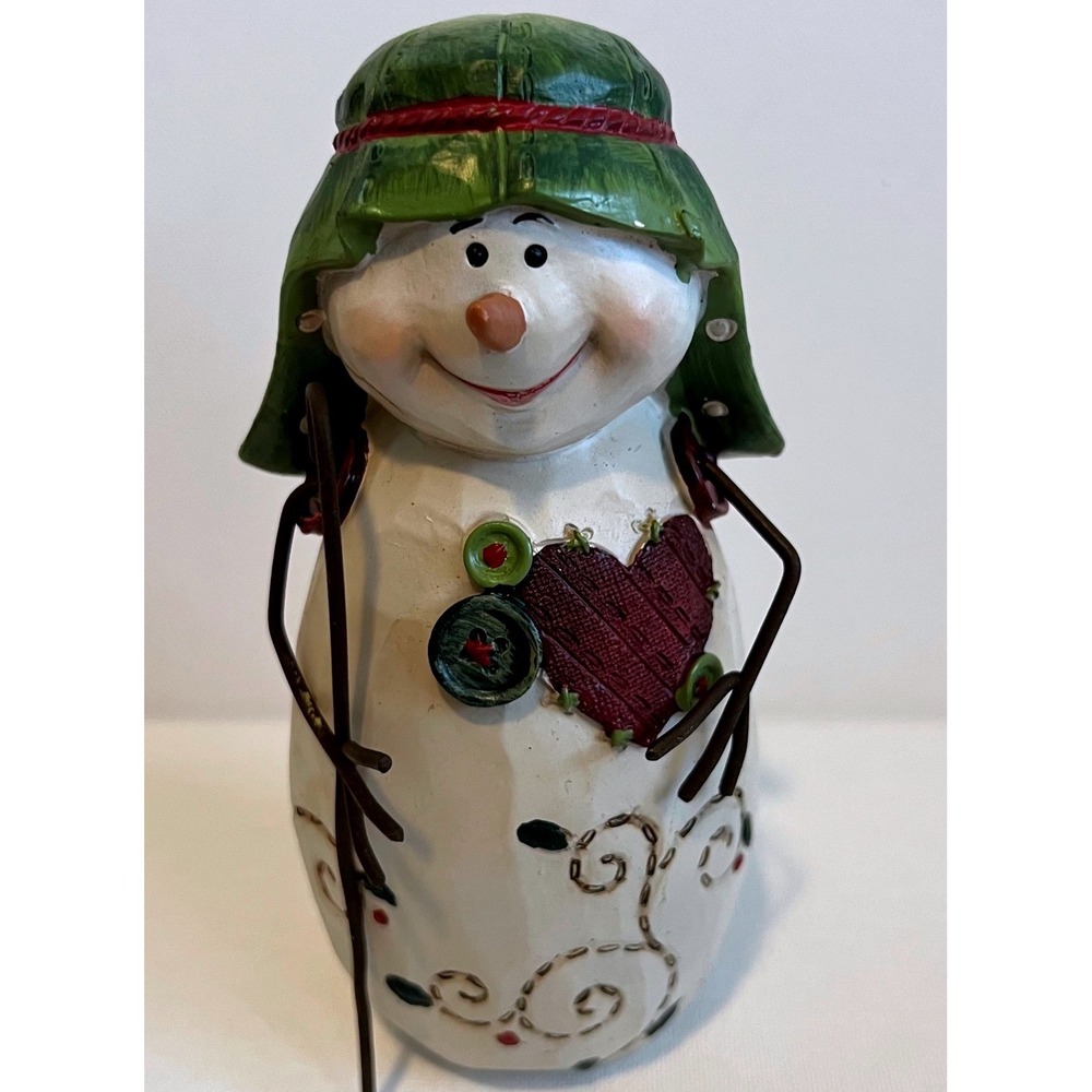 Vintage 2011 Snowman Nativity 3 Piece Figurine Set - Picture 2 of 8